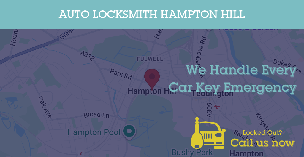 Auto Locksmith Services in Hampton Hill - TW postcode