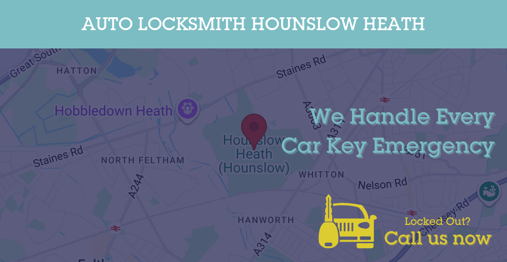 Auto Locksmith Services in Hounslow Heath - TW postcode