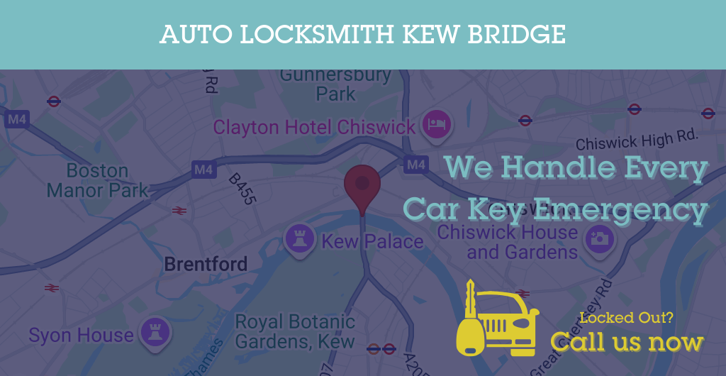 Auto Locksmith Services in Kew Bridge - TW postcode