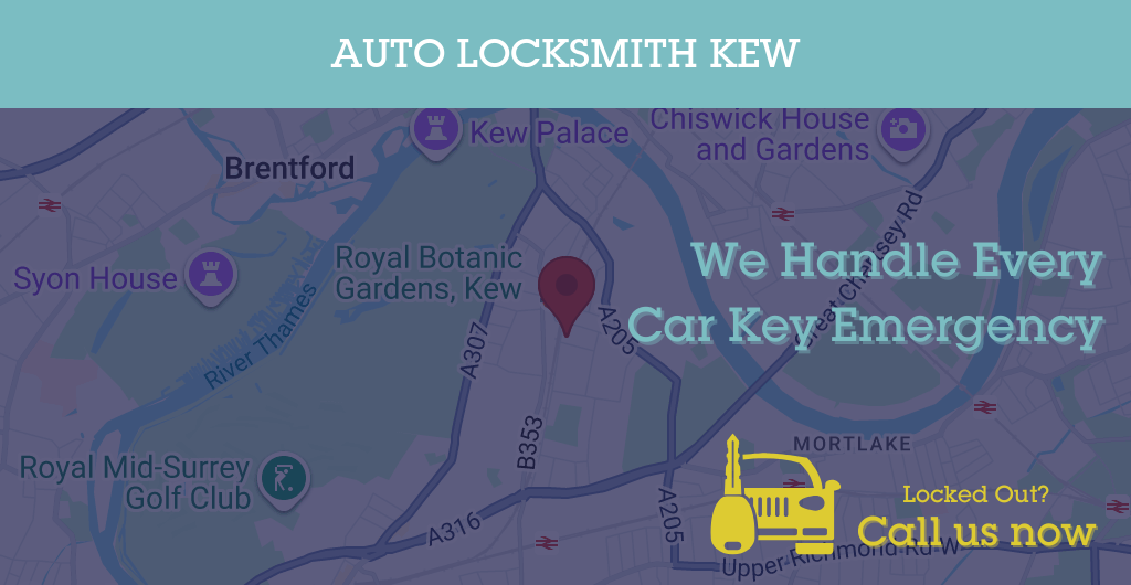 Auto Locksmith Services in Kew - TW postcode