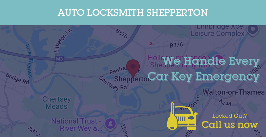 Auto Locksmith Services in Shepperton - TW postcode