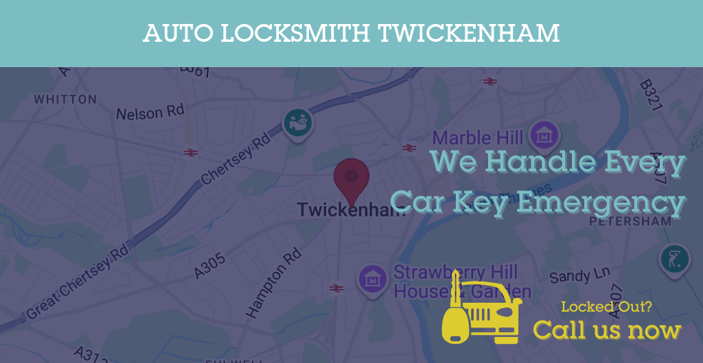 Auto Locksmith Services in Twickenham - TW postcode
